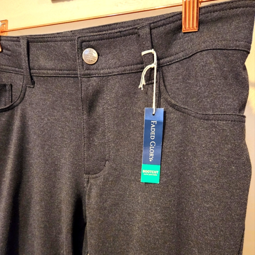 Faded Glory Gray Bootcut Pants